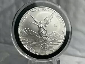 2022 メキシコ 1 オンス シルバー リベルタ .999 プラタ プラ カプセル入り