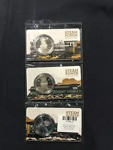 V 2022 50c STEAM Trains 3rd [X - SAAWAAC'WEALTHAJ[h 3 RC
