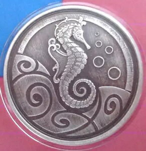 2019 �T���A SEAHORSE �A���e�B�[�N��� .999 �t�@�C���V���o�[