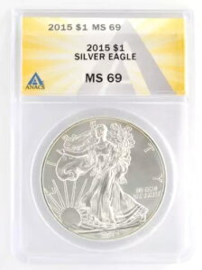 2015 ANACS O[h MS69 AJ Vo[ C[O 1 hnRC