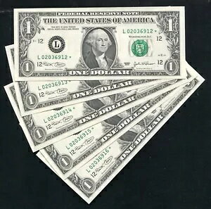 (5) A 2003 N $1 *STAR*FRN AMs JtHjABTtVXR GEM UNC
