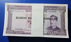 Ur[N 500 GXN[hA1967 (1976 ND)AP-118AUNC X 100 PCS oh