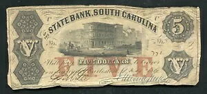 1860 �N $5 �T�E�X�J�����C�i�B����s�A�T�E�X�J�����C�i�B�`���[���X�g�� �p�~���ꂽ����