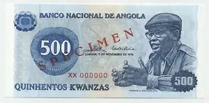 �A���S�� 500 �N�����U 1976 �N 11 �� 11 ���s�b�N 112.s UNC �����ʎ���