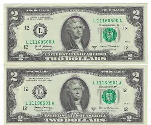 A $2 FRN m[g AU/UNC t@V[ SNAx[N[ (96.5% & 95.5%)AMtg U2BR