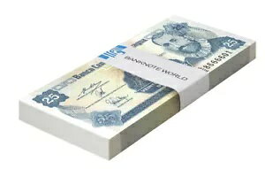 �j�J���O�A 25 �Z���^�{�X �f �R���h�o�A1991 ND�AP-170a.2�AUNC X 100 PCS �o���h�� �p�b�N