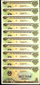 ���A *1991* �x�g�i�� 100 �h�� �A�� 10 �� B/note Unc(+FREE 1 B.note) #30321