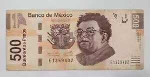 �r���E�L�j�G���g�X (500) ���L�V�R�E���x���E�y�\�B D.F. 15 ENERO 2017 SER. BF E1359402