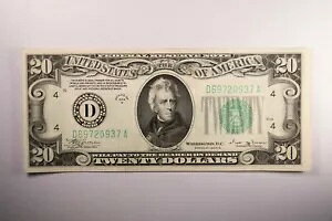 1934B $20 AMACU RfBVA܂ڂȂAN[uh Fr. 2056D #71