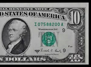 $10 1988A Gem CU AMs I07588200A V[Y AA10 hA~lA|X