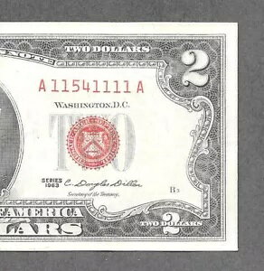 1963- $2 EF *�t�@���V�[ 6 �I�u �A �J�C���h �|�[�J�[ # 11 54 1111* ���b�h �V�[�� �m�[�g (�{�[�i�X $1 �R�C��)