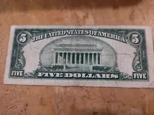 1928 N $5 č ? ԂV[