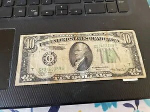 1934A $10 10 h AJAMs  FRN O[ V[