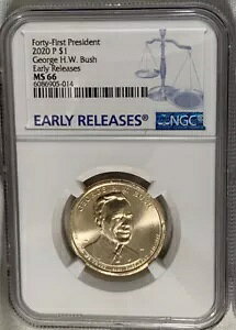 2020 P W[W H.W. 41 ubV哝 $1 RC NGC MS 66 [X u[ x