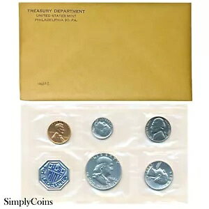 1962 �v���[�t �Z�b�g �V���o�[ �R�C�� �č������ǃ��b�g �I���W�i�� ���� COA MQ
