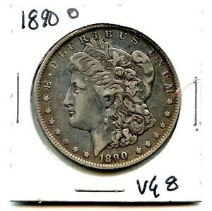 1890 O モーガン シルバー ダラー、アメリカ合衆国銀 $1 コイン、USA コイン