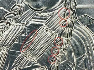 NEW ? 2024 P/DDR ?Zitkala-Sa QUARTER ?Doubled Braid Error ? �܂��͂�����I ?