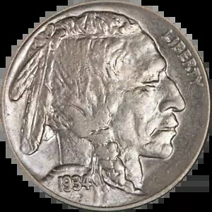 1934-P �o�b�t�@���[ �j�b�P�� Executive Coin Company �̂��������i