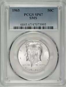 1965 SMS �P�l�f�B �V���o�[ �n�[�t�_���[ PCGS SP67