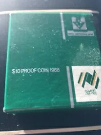 1988 オーストラリア プルーフ 10 ドル硬貨