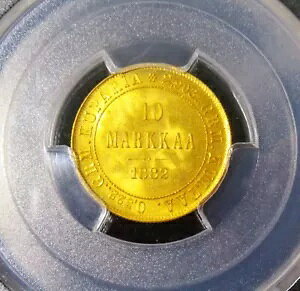 �t�B�������h�F���V�A�����B�A���N�T���_�[ 3 �� �S�[���h 10 �}���J�[ 1882-S MS65 PCGS�B