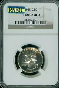 1958 �N�H�[�^�[ NGC PF68 �J���I �}�b�N ���C�{�[ �S�[�W���X *