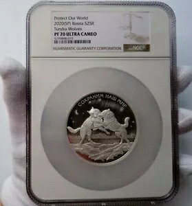 VA 2020 25 [u POLAR WOLF Protect Our World 5 IX v[t RC NGC PF70!