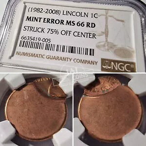 AJ - 1982-2008 N - J[ 1 Zg - NGC - MS66RD - ~gG[ !!!