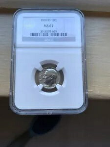 1969 d ���[�Y�x���g 10c ? �t���o���h�t�� NGC MS67 ? ?? ���A�|�b�v 6/1 ? �K�C�h: $850