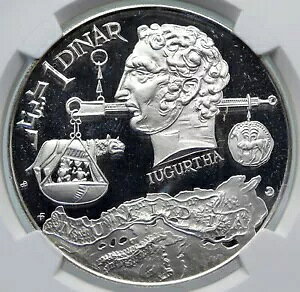 1969 �`���j�W�A�̗��j JUGURTHA Scales She-Wolf �V���o�[ �`���j�W�A 1D �R�C�� NGC i85249
