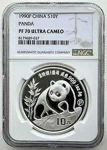 NGC PF 70 UC ���� 1990 �v���[�t �p���_��� 1 �I���X 10 �� S10Y COA �t��