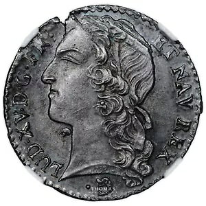 �R�C�� �t�����X - ���C 15 �� - 1/10 �G�L�� �I �o���h�[ - 1756 Z �O���m�[�u�� - NGC MS 63