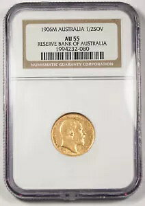 I[XgA 1906 M 1/2 n[t \u Sov  NGC AU55 Gh[h 7  {