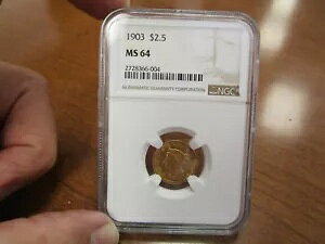1903N AJ oeB 2.50h  NGC MS64