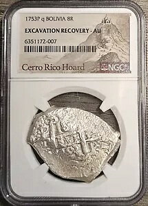 1753 P Q {rA Cob 8 Reales ZR z[h NGC AU @