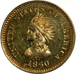 1860 j[[N NY X~X & n[g} _C VJ[ g[N NGC MS 64 PL gbv |bv (18-12)