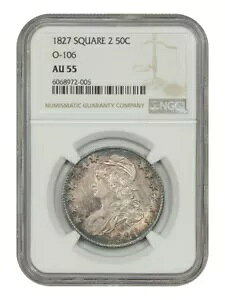1827 50C NGC AU55 (O-106AXNGA 2) - LbvtoXg n[t_[