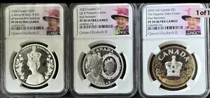 2022 $1 Ji_ Vo[ h v[t NGC PF70 QEIIAXe[g NEA`Zbg