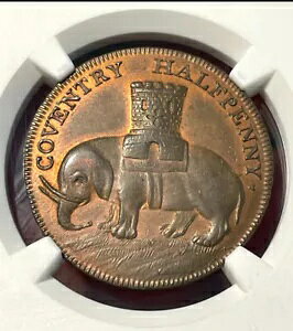 1792 G.BRIT D&H-235 1/2P �E�H���b�N�V���[-�R�x���g���[ �d�q:�q�� NGC AU58BN �Ŏx����