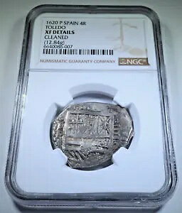 NGC XF 1620 ���t�t�� 4 ���A���X 1600 �N�� �A���e�B�[�N �X�y�C�� �R���j�A�� �V���o�[ �p�C���[�c �R�u �R�C��