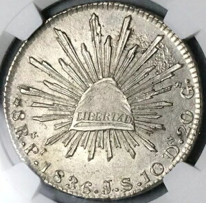 1836-Pi NGC MS 61 LVR Vo[ 8 AX |gVǊ󏭃RC 24032501C