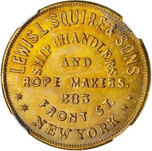 (1850 �N��) NGC �j���[���[�N�s NY 835b ���C�X �X�N���C�A & �T�� �V�b�v�O�b�Y �}�[�`�����g �g�[�N��