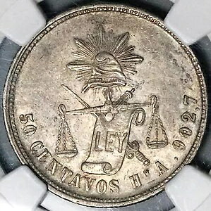 1880-Ho NGC AU 55 LVR 50 Z^{X GV[W Vo[ RC POP 1/1 (24010701C)