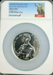 1983 pi} Vo[ 20 o{A {o Ajo[T[ NGC MS 67 DPL Ɋ󏭂ȃ~g