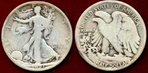 1921 50C �I���W�i���J���[ & �\�� �E�H�[�L���O ���o�e�B �n�[�t ++