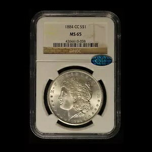 1884-CC ���[�K�� �V���o�[ �_���[ NGC & CAC MS65 - �������� �č�