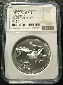 AojA 10 P 1991 NGC MS69 npnƃC_[ 69 O[h̃A