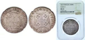 �|���g�K�� 1834 1 �N���U�h �V���o�[ 916 NGC MS 64