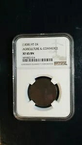 1838 NGC XF45 BN AGRICULTURE & COMMERCE HT-24 �g�[�N���R�C�����������̔����i�Ŕ̔����܂�!