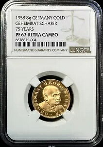 1958 N hCc QnCbg QIN VF[t@[LO 8g _ NGC PF 67 UC